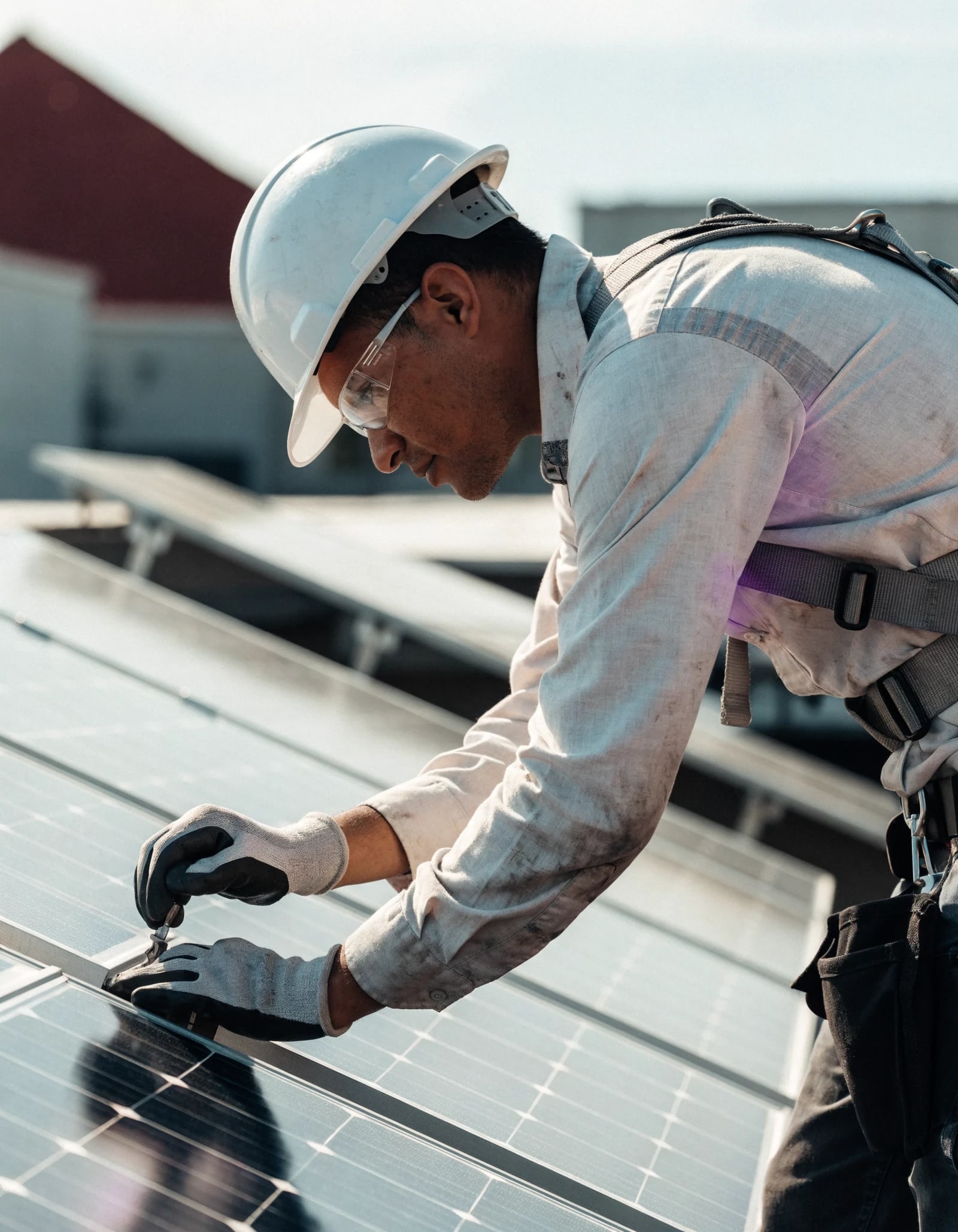 Instalación y mantenimiento de paneles solares