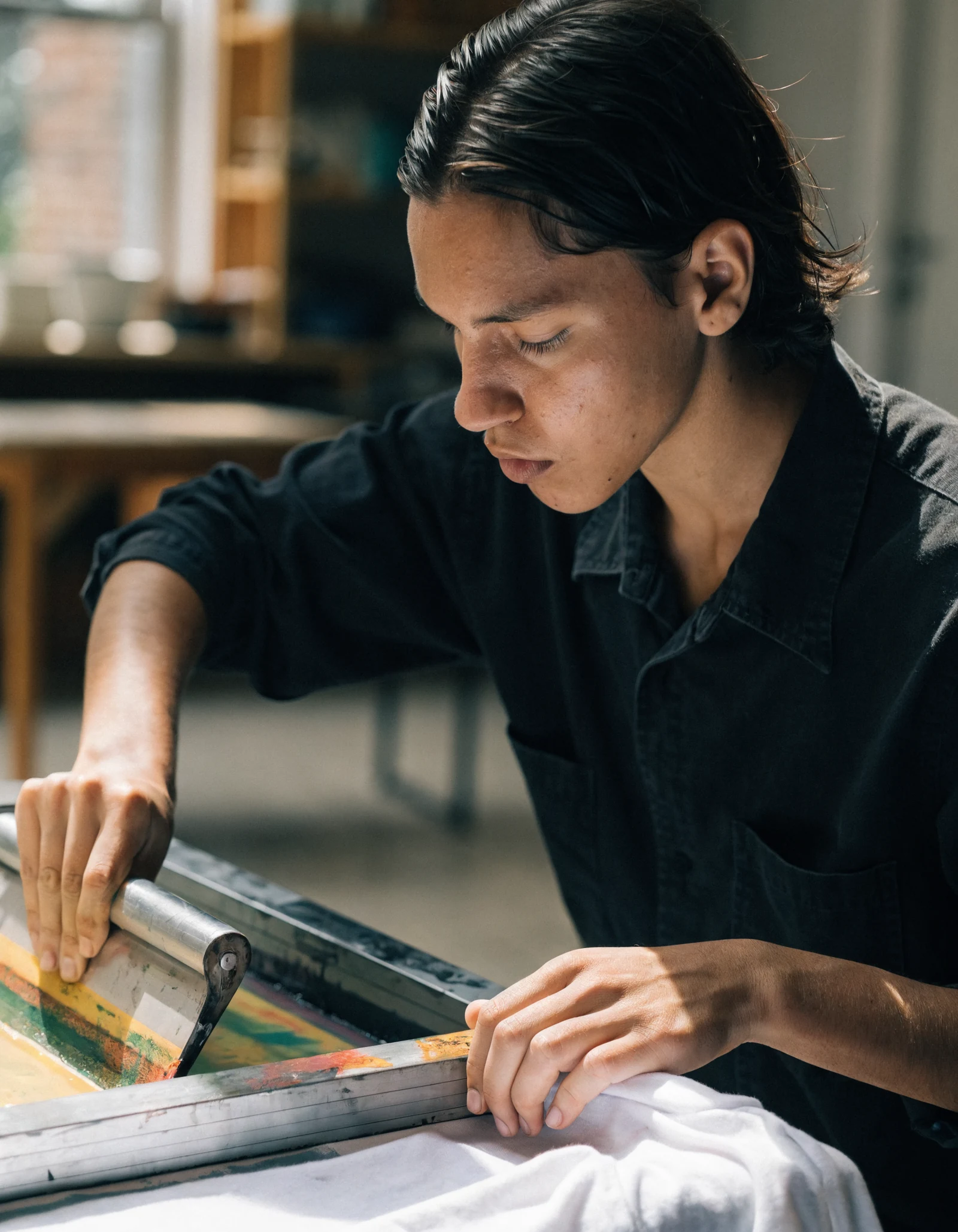Estampados en serigrafía y personalización textil